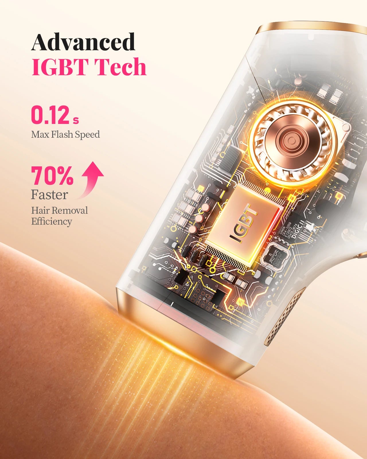 IPL Permanent Hair Removal Device