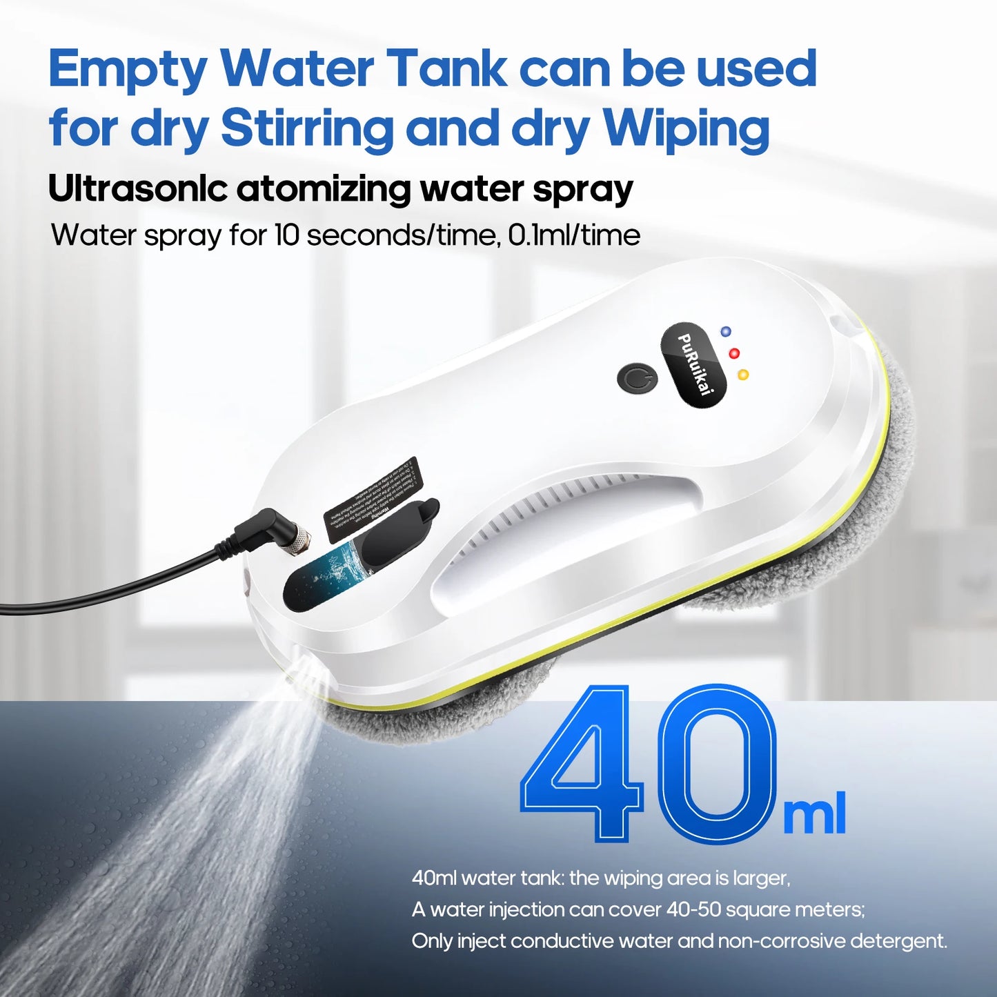 Smart Automatic Window Cleaning Robot