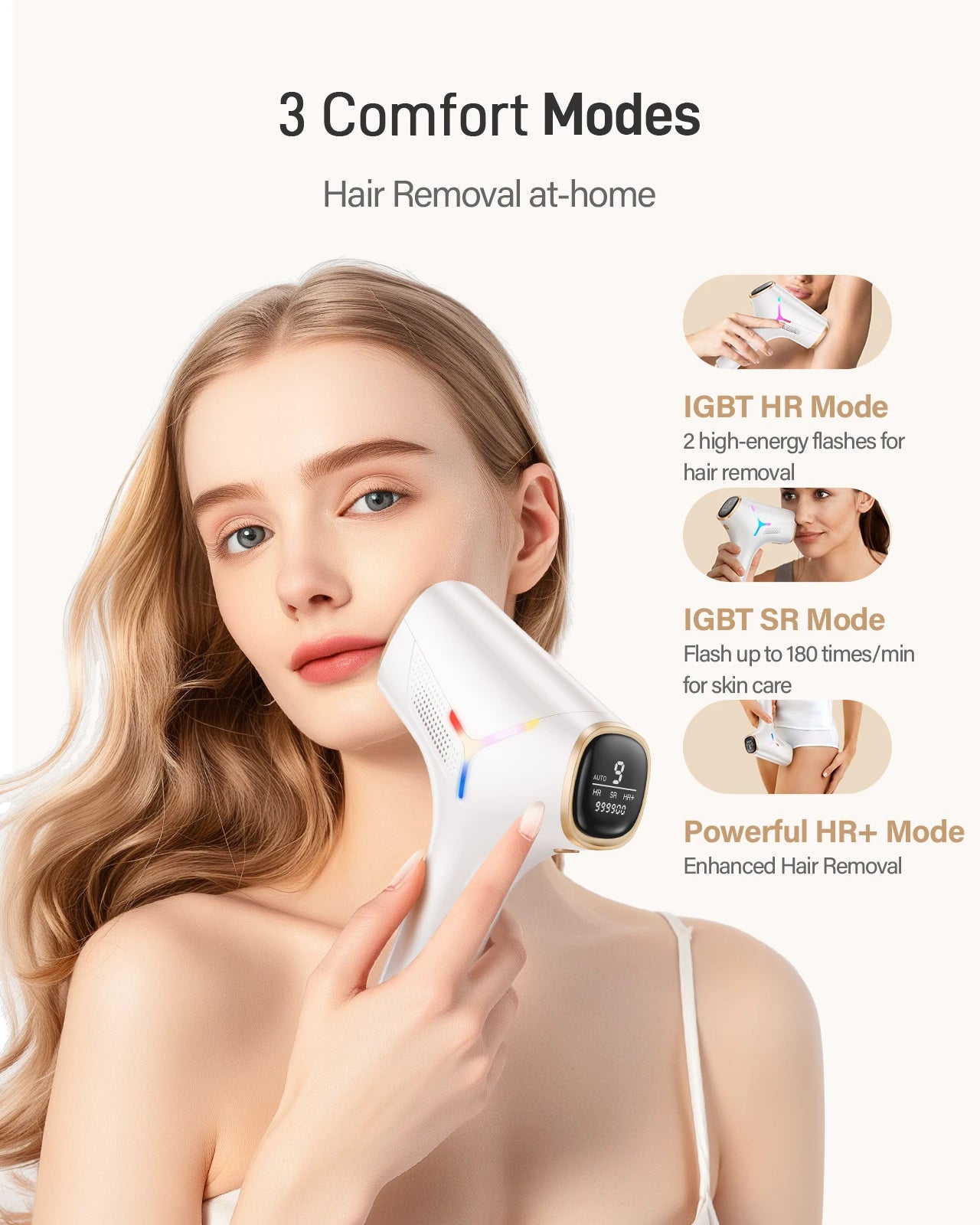 IPL Permanent Hair Removal Device