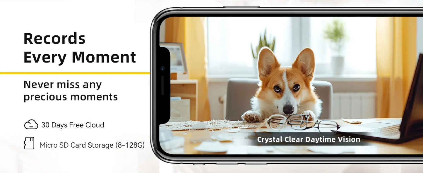 GuardEye 360 – Smart Security & Baby Monitor Camera