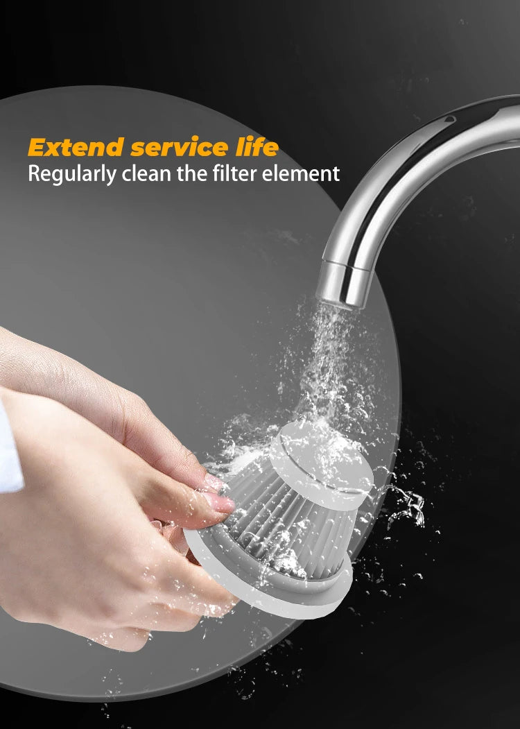 Portable Wireless Vacuum Cleaner – Car & Home