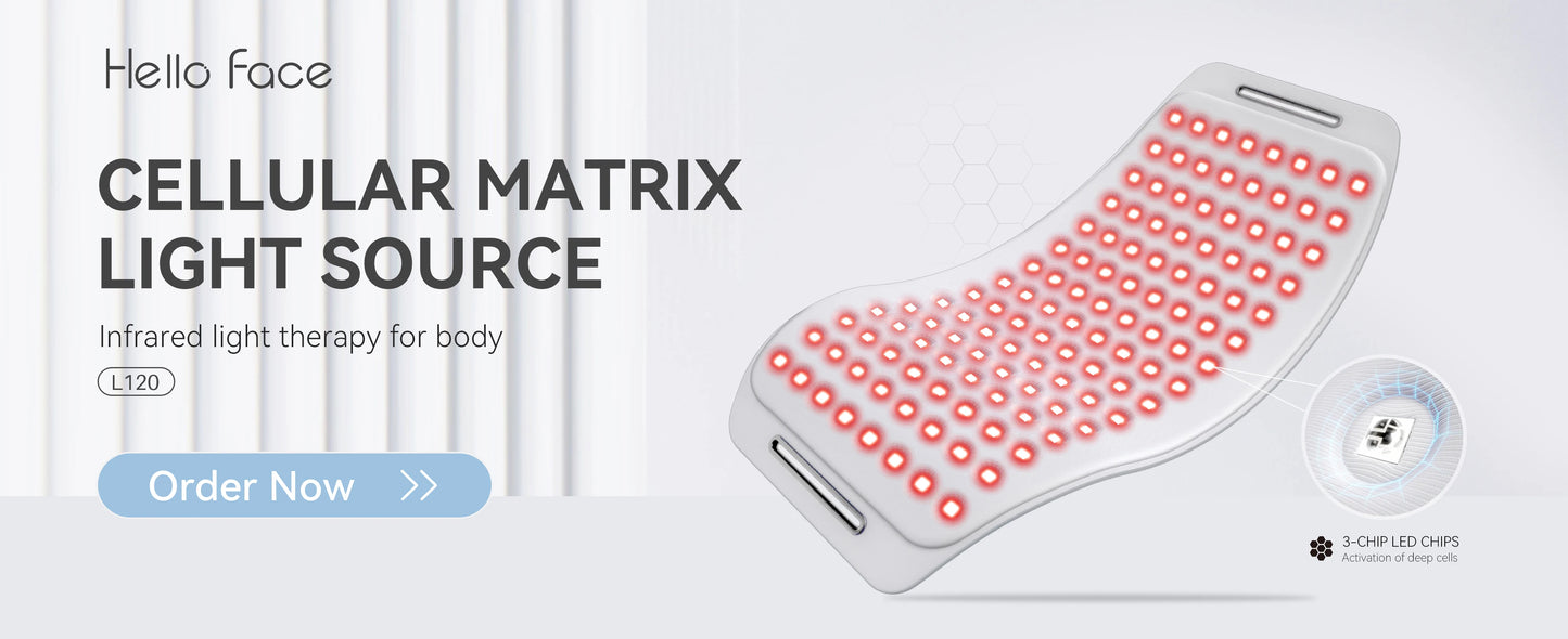 Hello Face L6 LED Light Therapy Mask – Red & NIR Light