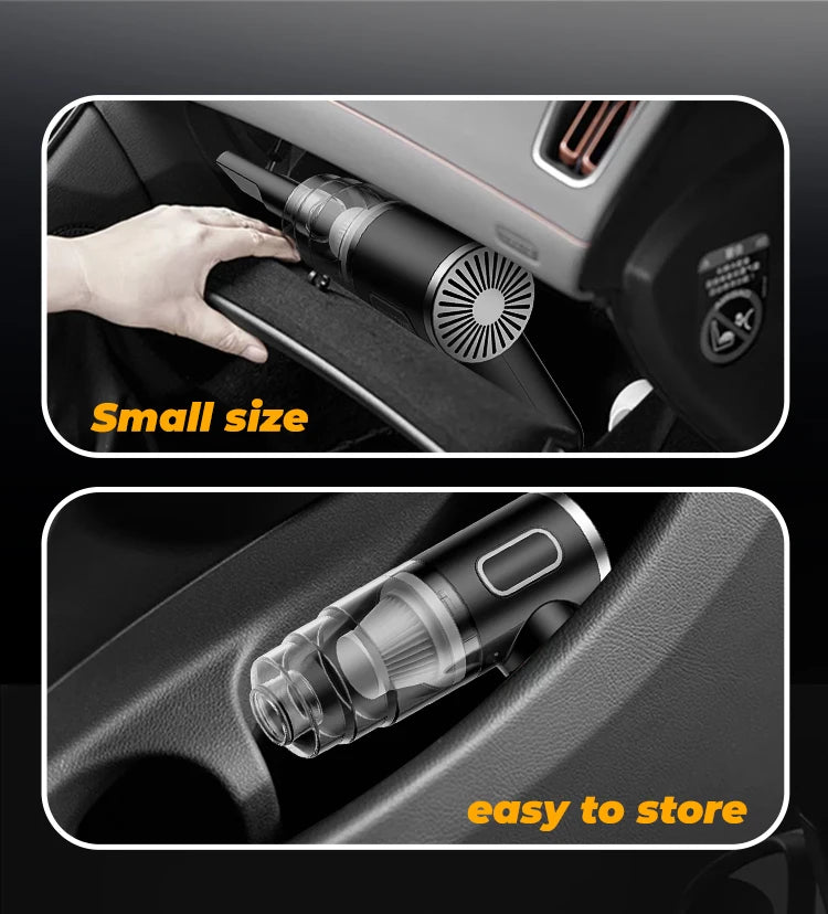 Portable Wireless Vacuum Cleaner – Car & Home