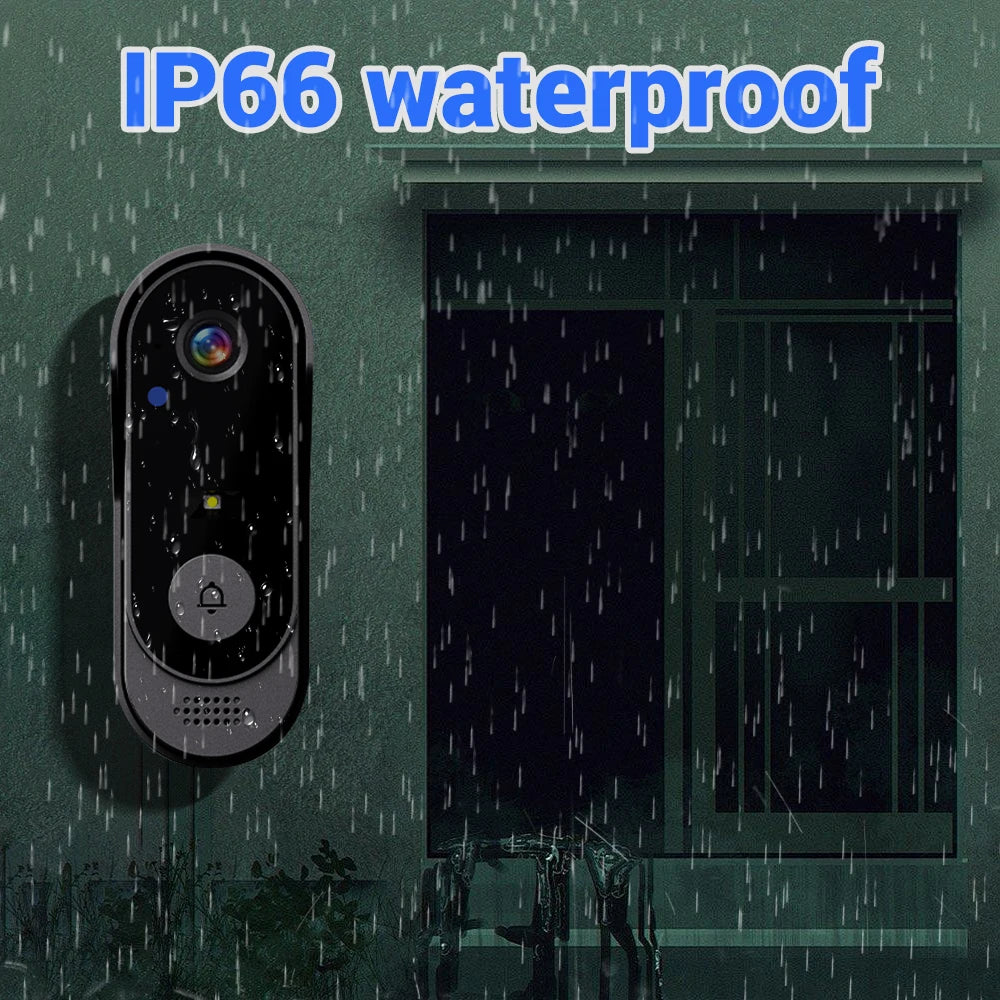 4.3" Wireless Video Doorbell Camera – Smart WiFi Intercom
