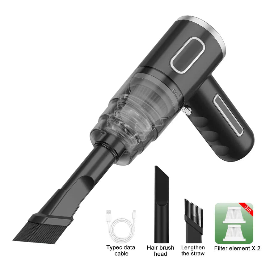 Portable Wireless Vacuum Cleaner – Car & Home