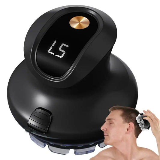 Fully Automatic Men's Hair Clipper carbon steel Blade Electric Clipper Waterproof Professional Rechargeable Cordless Hair Shaver