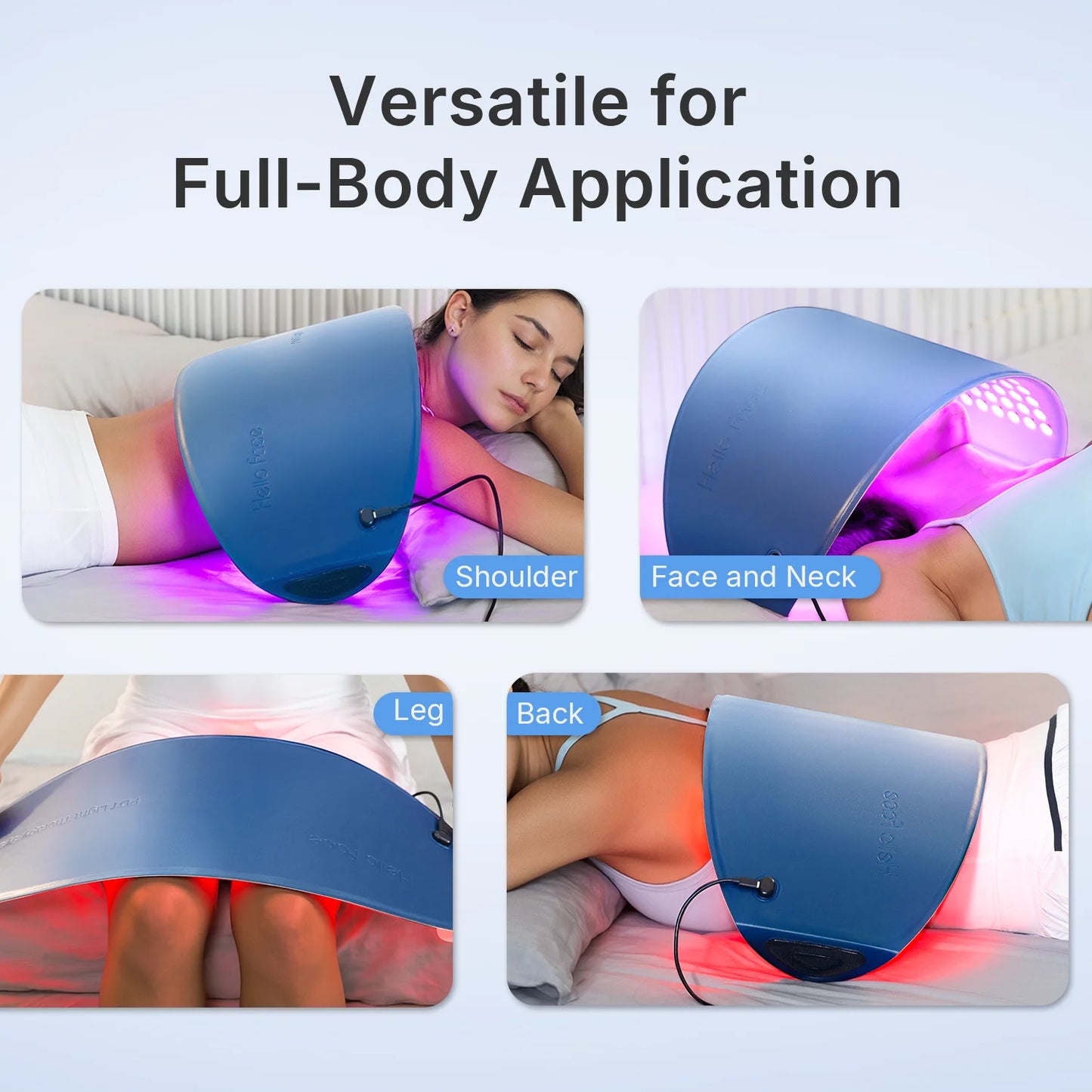 Hello Face L6 LED Light Therapy Mask – Red & NIR Light