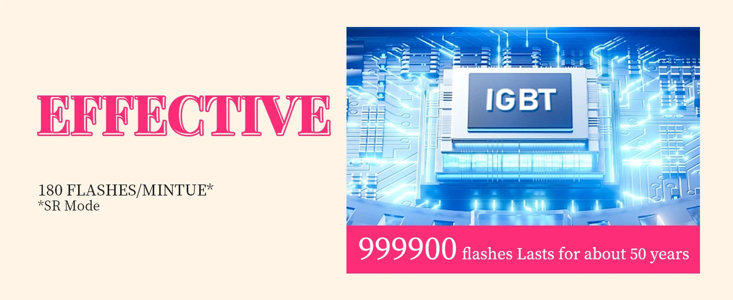 IPL Permanent Hair Removal Device