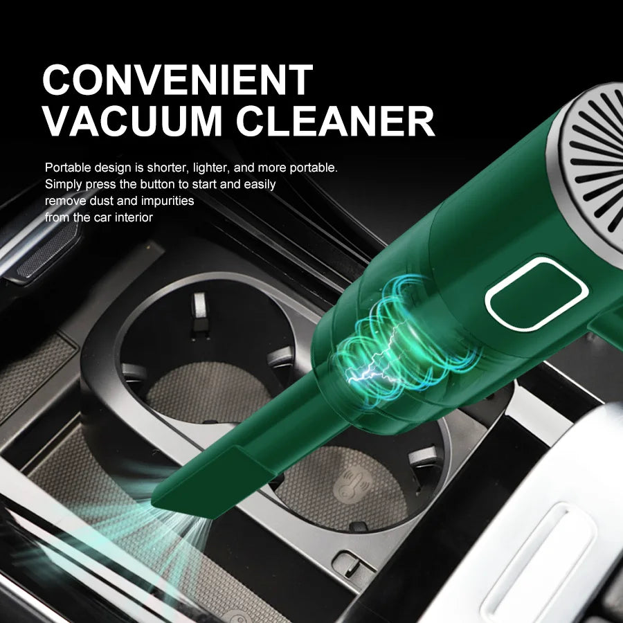Portable Wireless Vacuum Cleaner – Car & Home