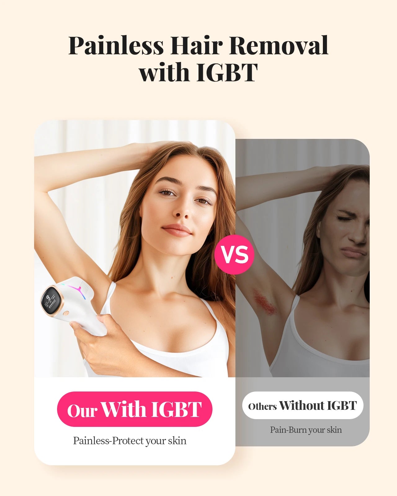 IPL Permanent Hair Removal Device