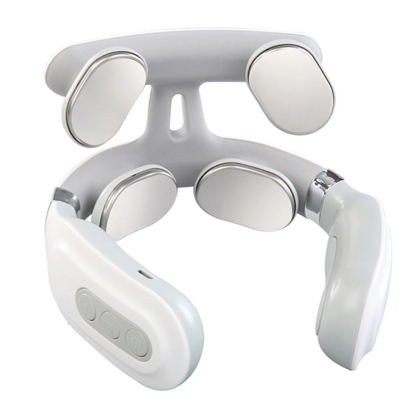 Neck Massage Machine 4 Head And Neck Protection Heating Machines Breathing Light Vibration Hot Compress Cervical Spine Machine