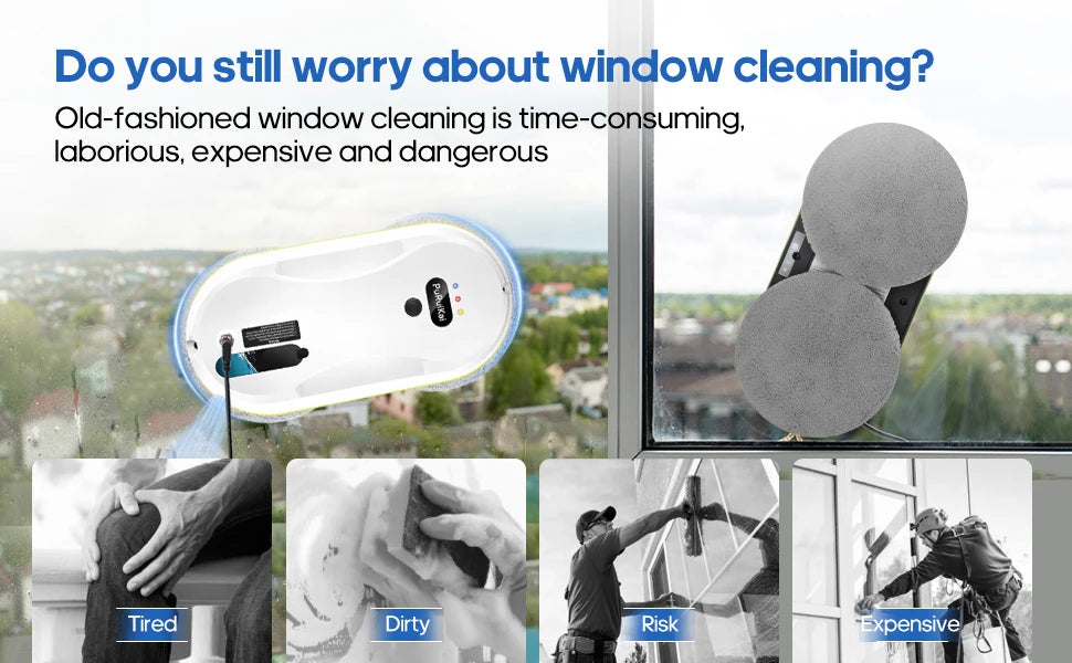 Smart Automatic Window Cleaning Robot